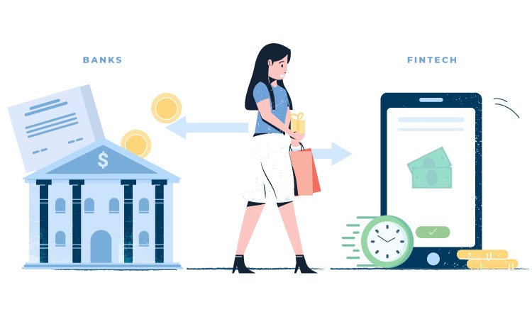 Tough competition from Fintechs